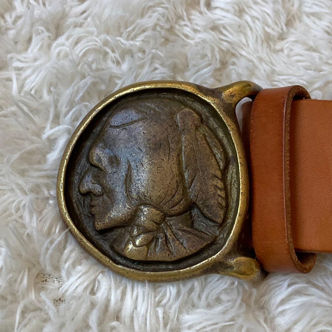 超希少】 goro's ゴローズ ベルト 真鍮 インディアン ヴィンテージ
