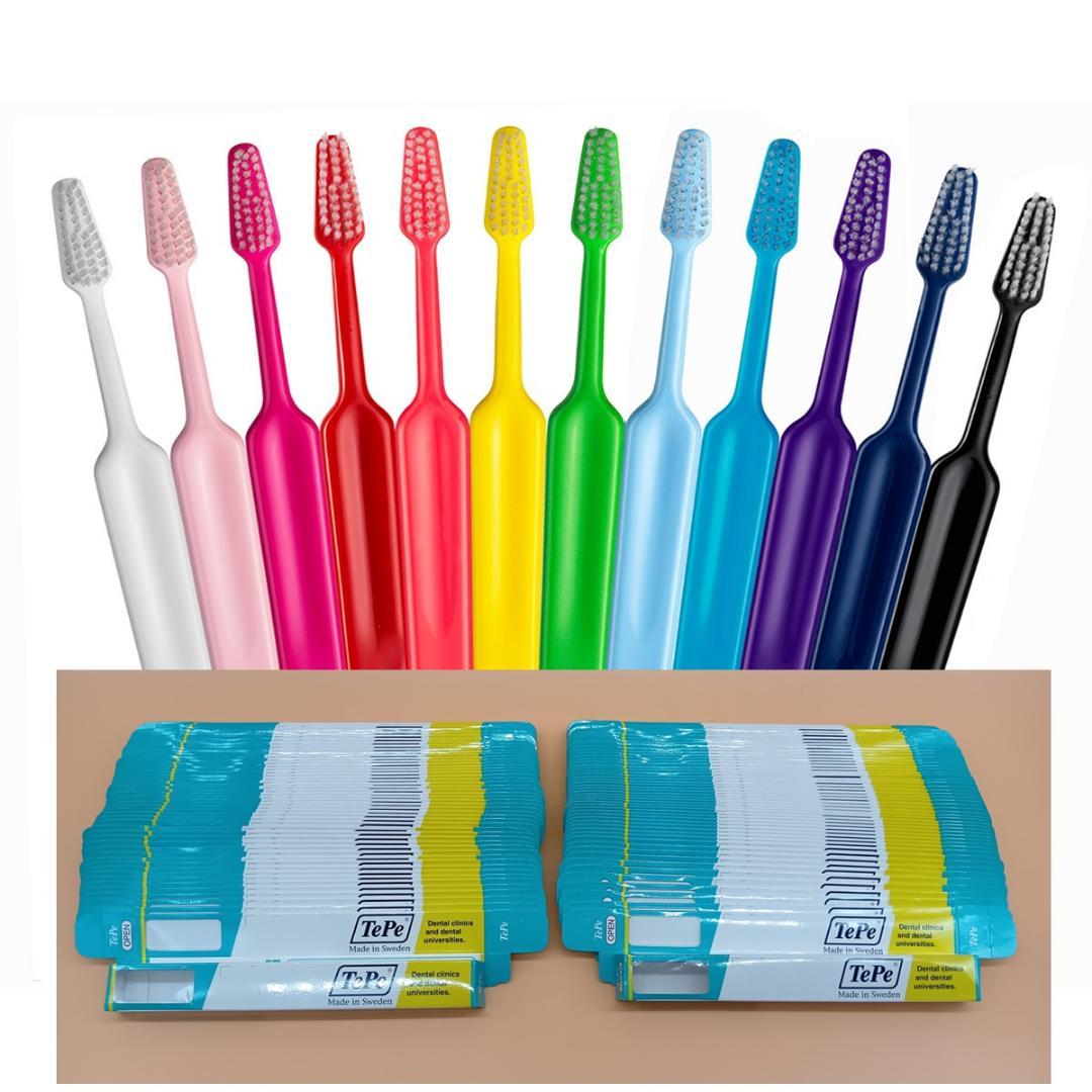 TePe　歯ブラシ　セレクト X-Soft　100本【１本箱／100箱付きます】