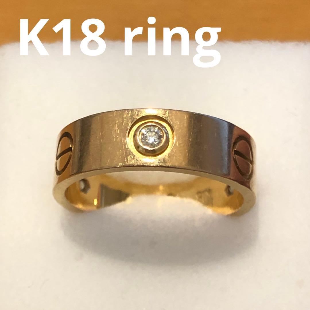 K18カルティエラブリング　#58 796H2601