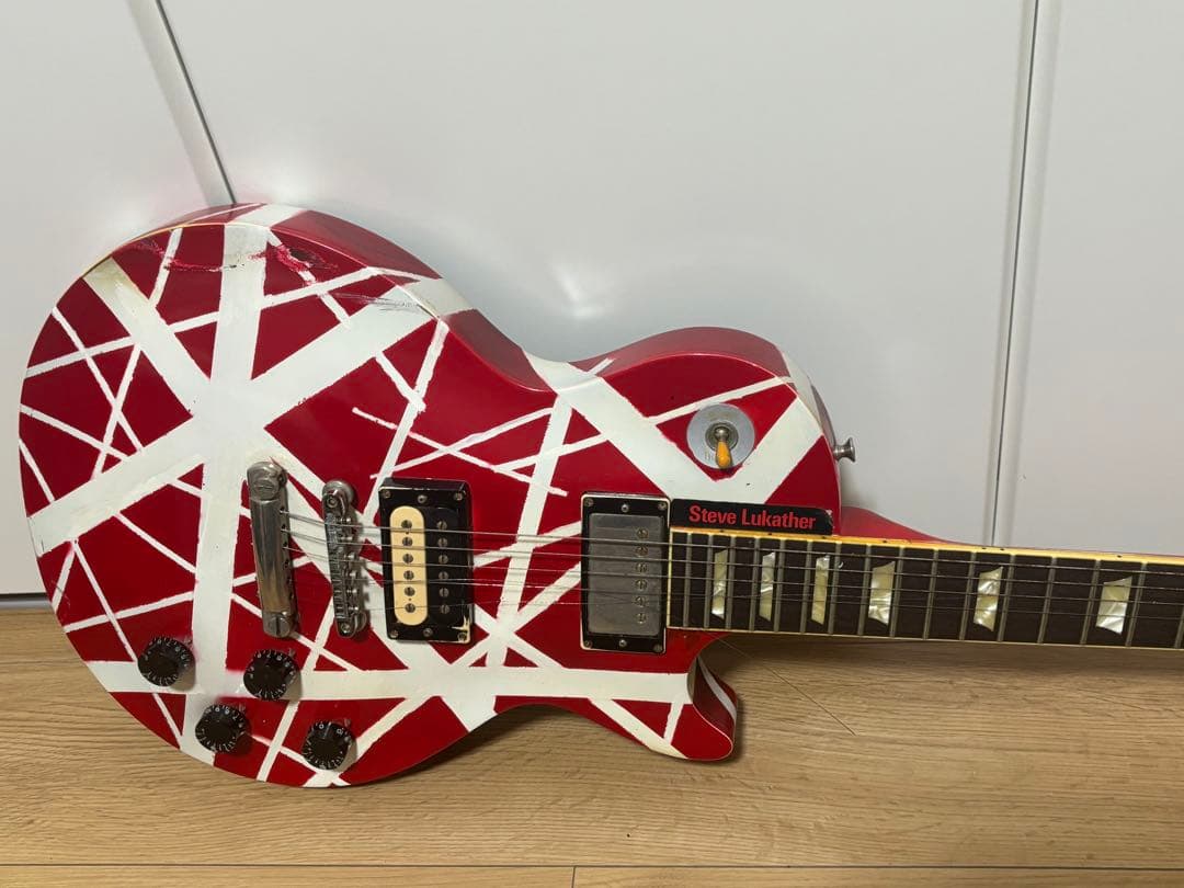 ジャンク品】 ESP エレキギター EVH風GROVER - メルカリ