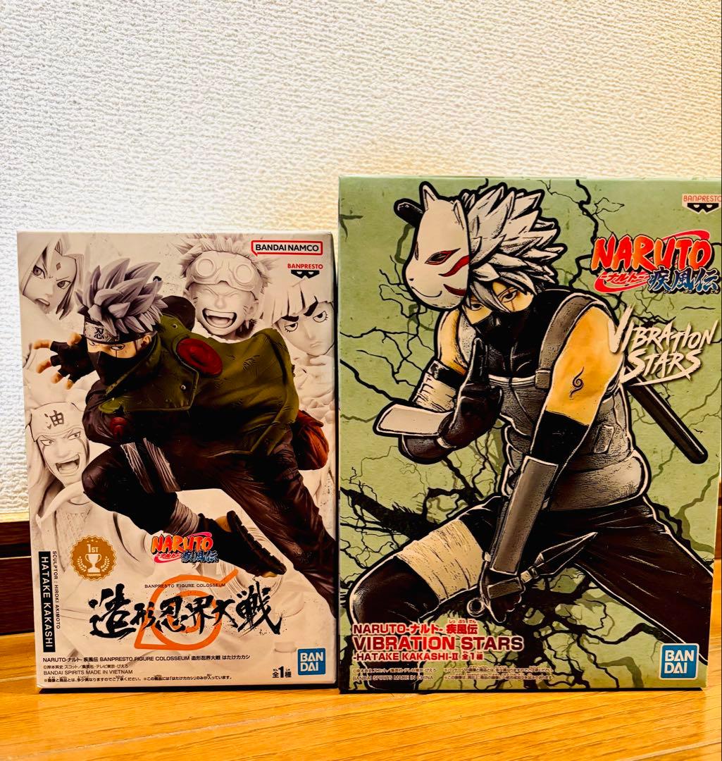 NARUTO はたけカカシ VIBRATIONSTARS Ⅱ 造形忍界大戦セット