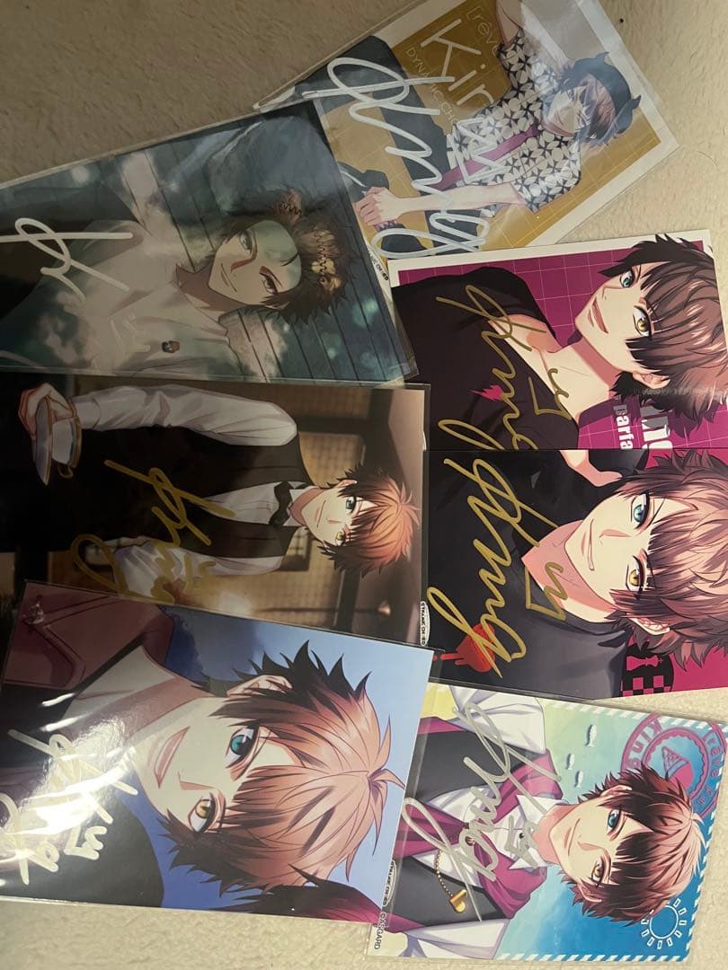 dynamic chord King サイン入りブロマイド 香椎玲音