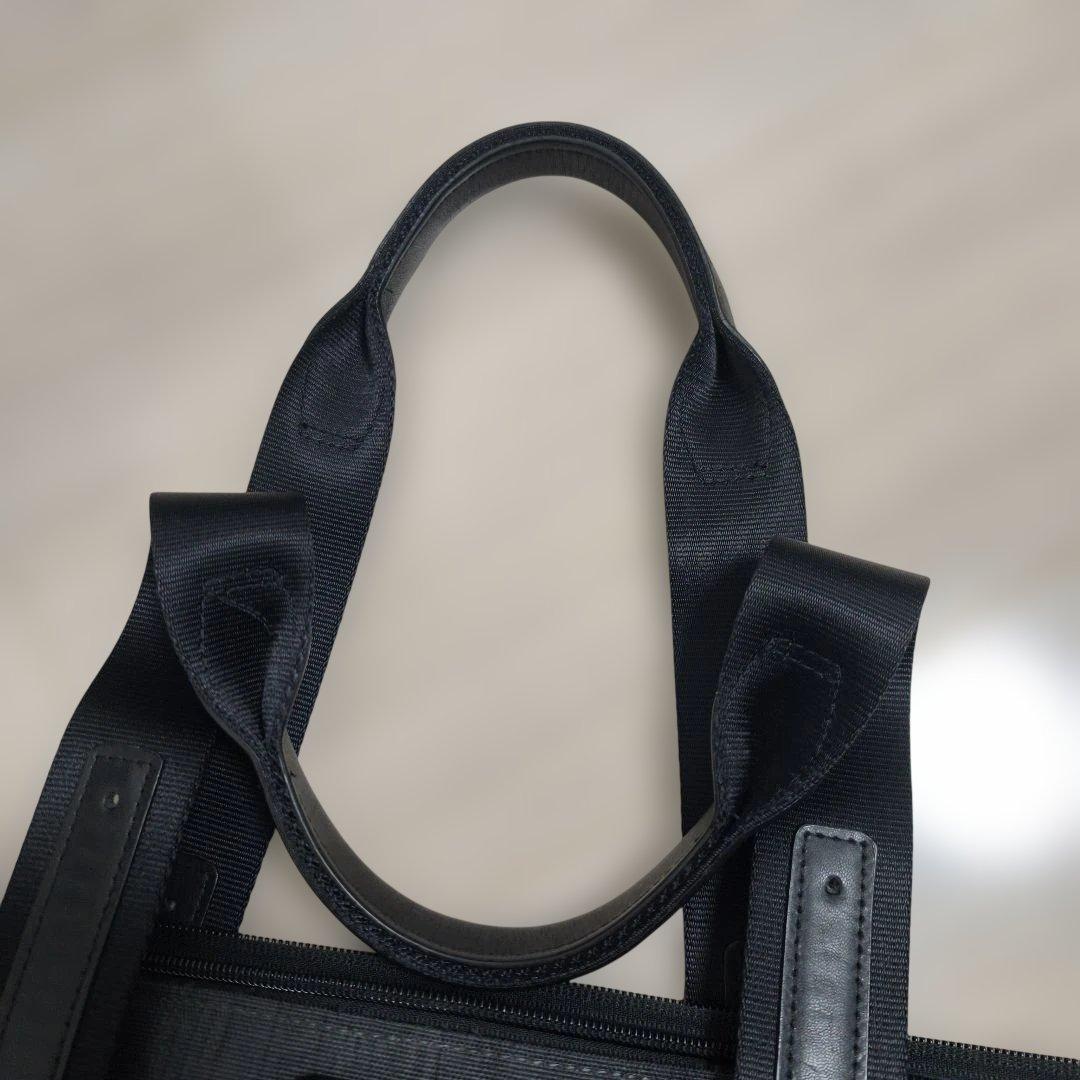 TUMI ALPHA コンパニオントートバッグ ネイビー×グレー - メルカリ