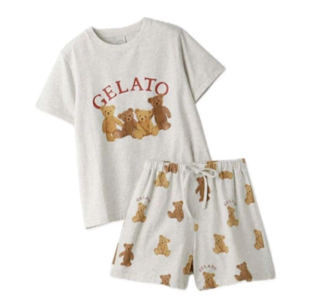 ジェラピケ ルームウェア テディベア 美品 - メルカリ