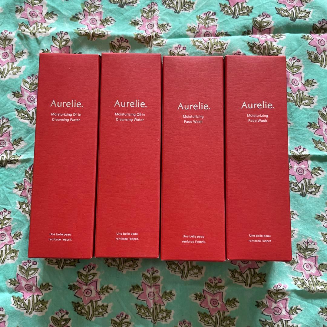 Aurelie モイストオイルクレンジング・モイストフェイスウォッシュ　セット