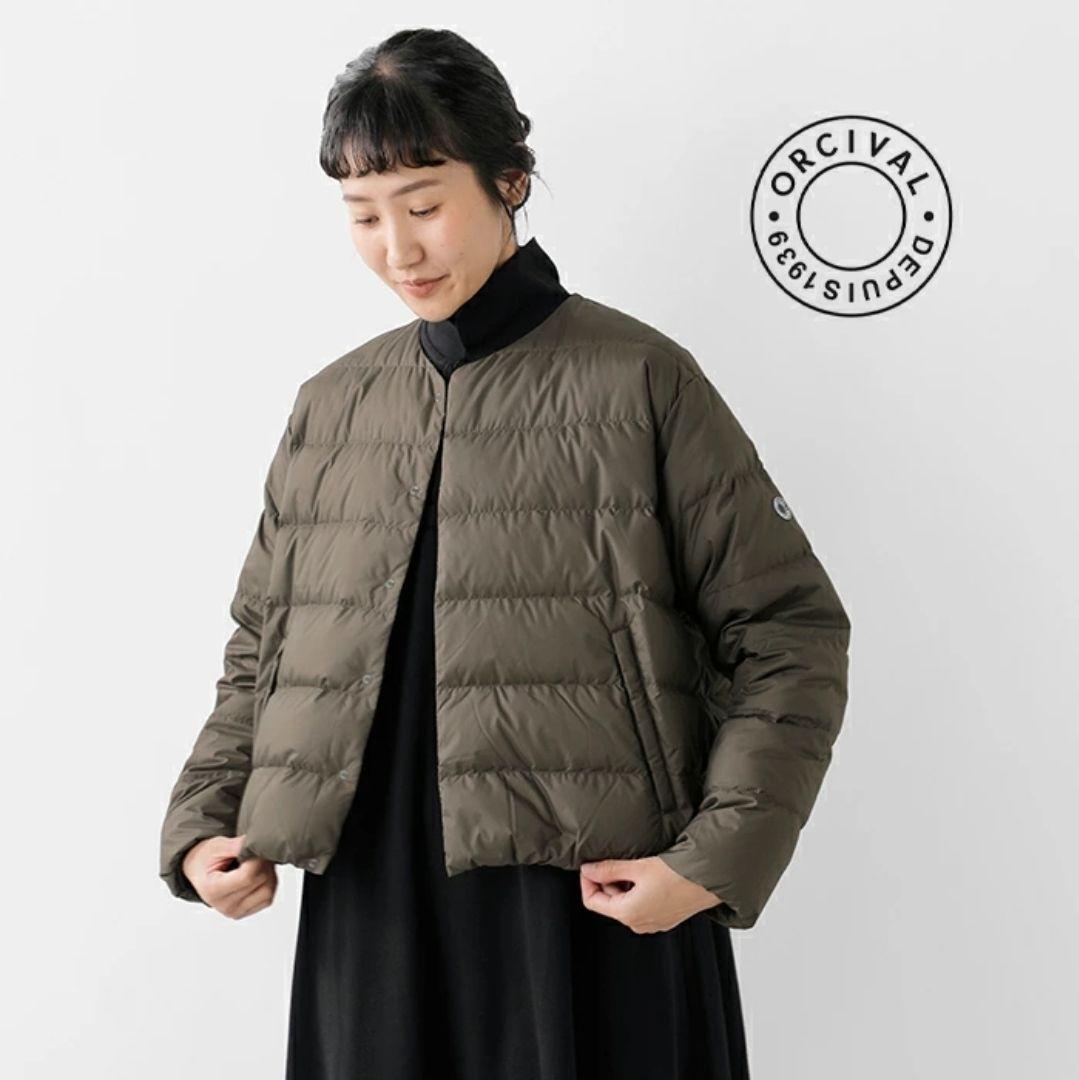 ORCIVAL LIGHT DOWN JACKET ダウンジャケット オリーブ