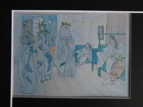 カール・ラーション、命名日のお祝い、希少画集画、新品額装付、状態良好 楽天市場】カール・ラーション（絵画｜アート・美術品・骨董品・民芸品