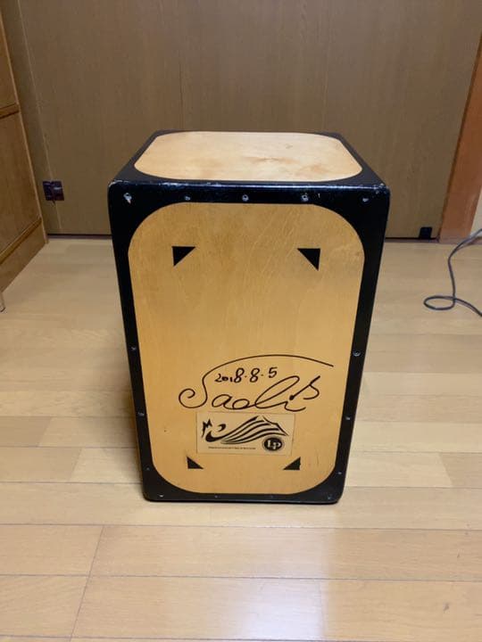 ＬＰカホン　No2   マリオコルテスデザイン cajon-flamenco-rock-mario-