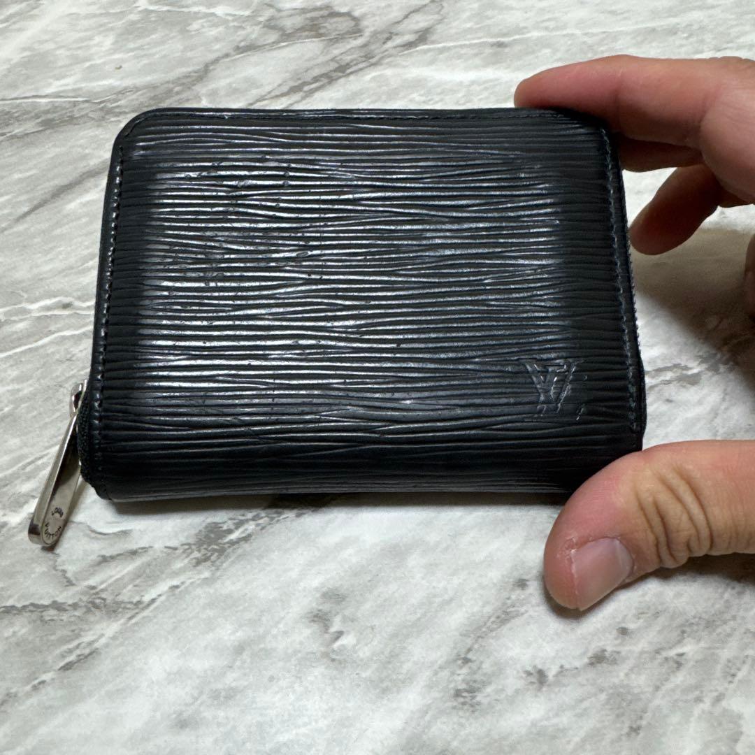 【ルイヴィトンLOUIS VUITTON】エピ/パース/ブラック黒