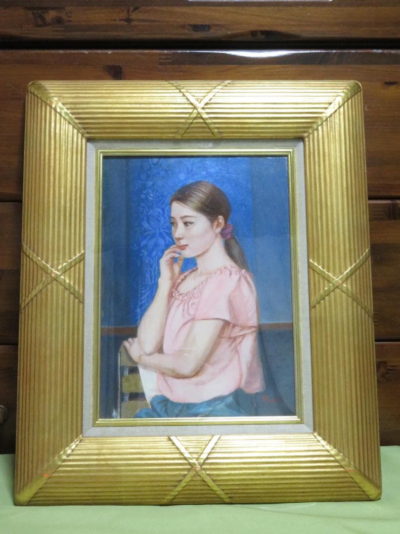 ◇ 「無題」 安益耕平？ 油彩 F4号 ◇ - メルカリ