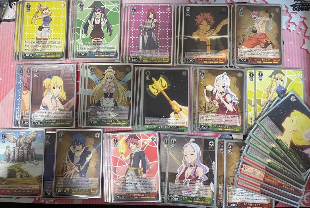 ヴァイス　フェアリーテイル　宝扉　デッキ パーツ付き　ヴァイスシュヴァルツ ここから始めるWS:FAIRY TAIL 100年クエスト【構築雑記】｜しむ