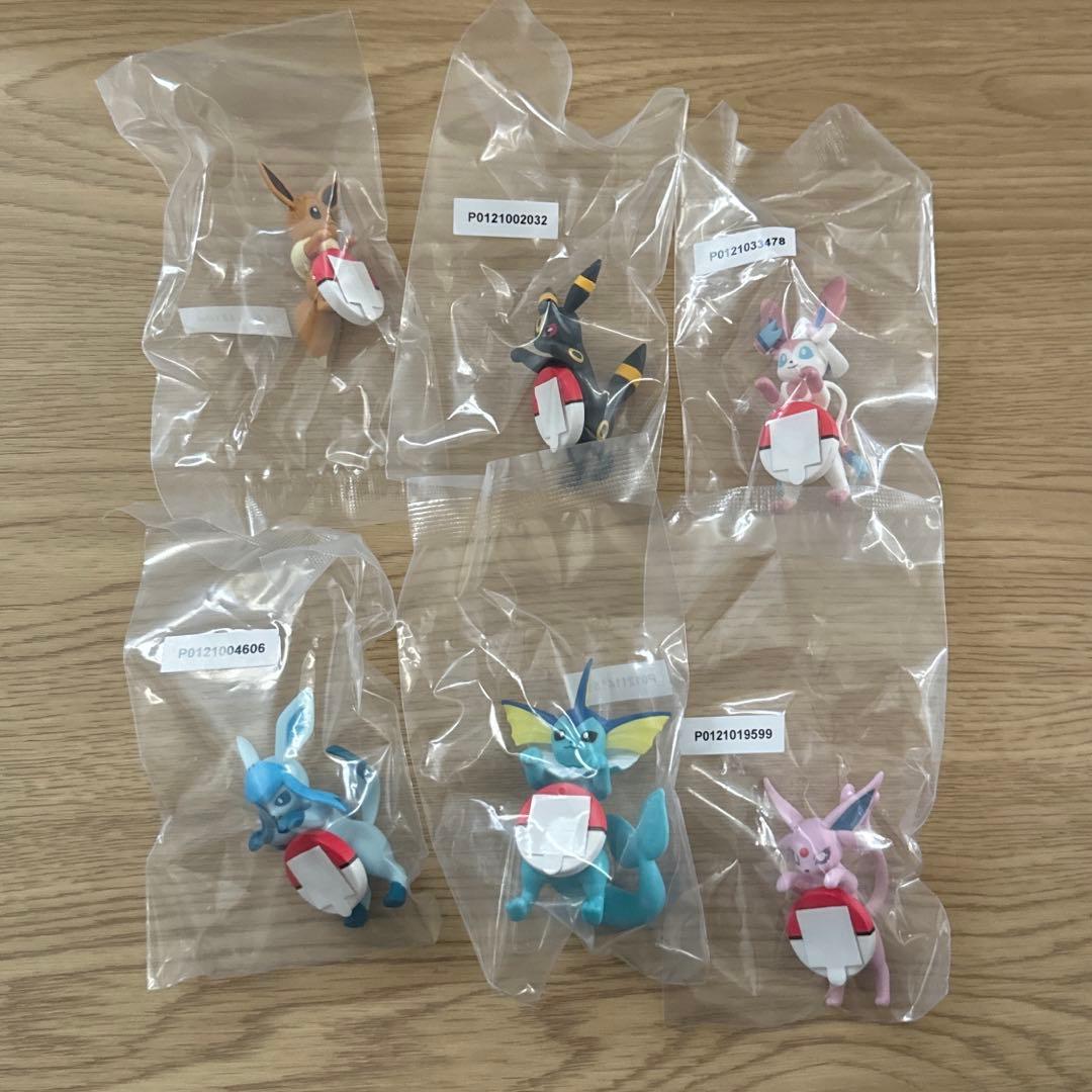 ぱ*♡様 ポケモン 一番くじ F賞 街歩きちらりんフレンズ 6点