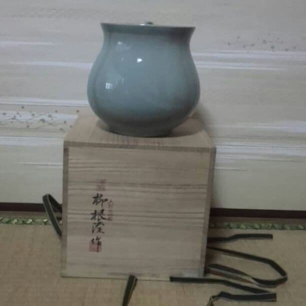 人間文化財　海剛　青磁水差し Yahoo!オークション -「高麗青磁 海剛」(青磁) (骨董陶磁器一般)の落札
