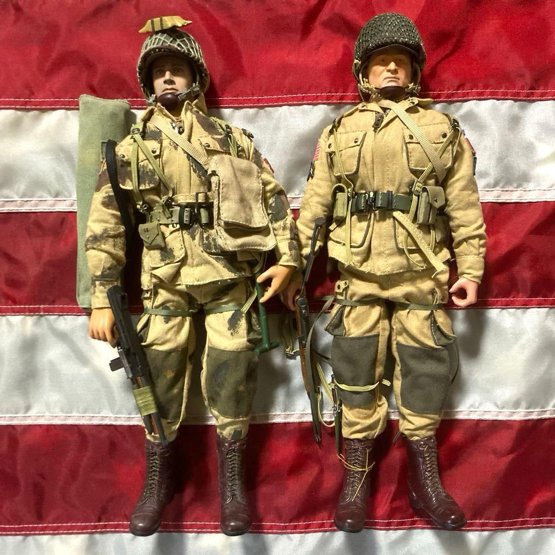 ドラゴンモデルズ1/6米陸軍第82空挺師団トム先遣部隊員&デァニー軍曹2体セット