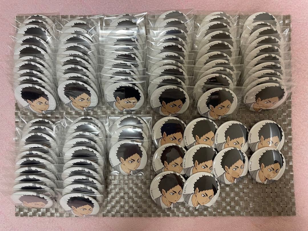 ハイキュー‼︎ 赤葦京治　OFD缶バッジ93個まとめ売り one fine day