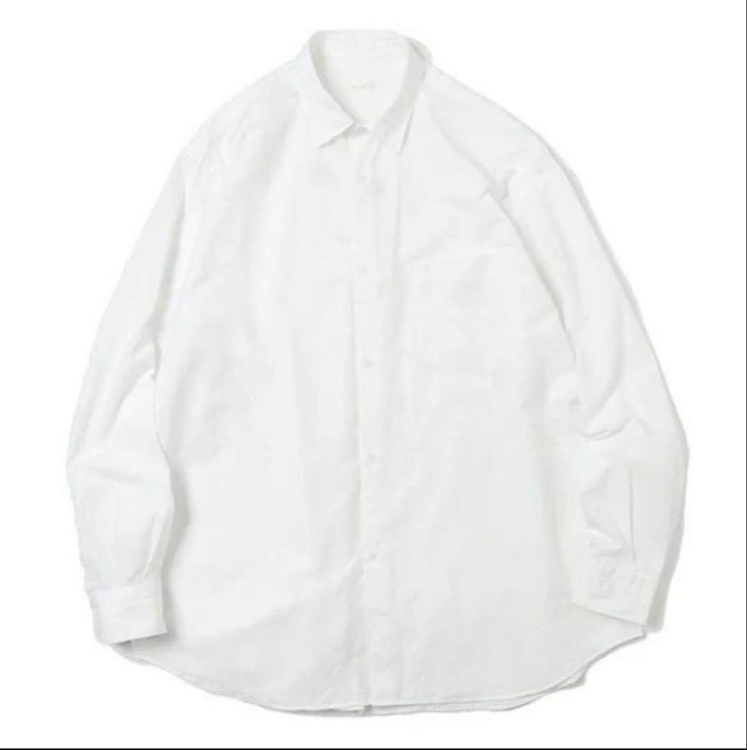 【新品未使用】COMOLI 2025AW コモリシャツ 白 サイズ2