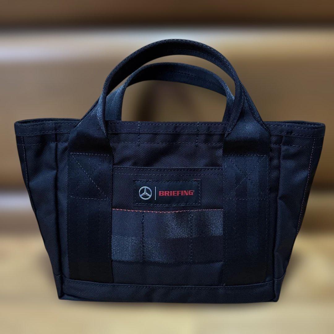BRIEFING メルセデス・ベンツ トートバッグ ブラック ホワイトデーに彼女におねだりしたい、メルセデス別注ブリーフィング