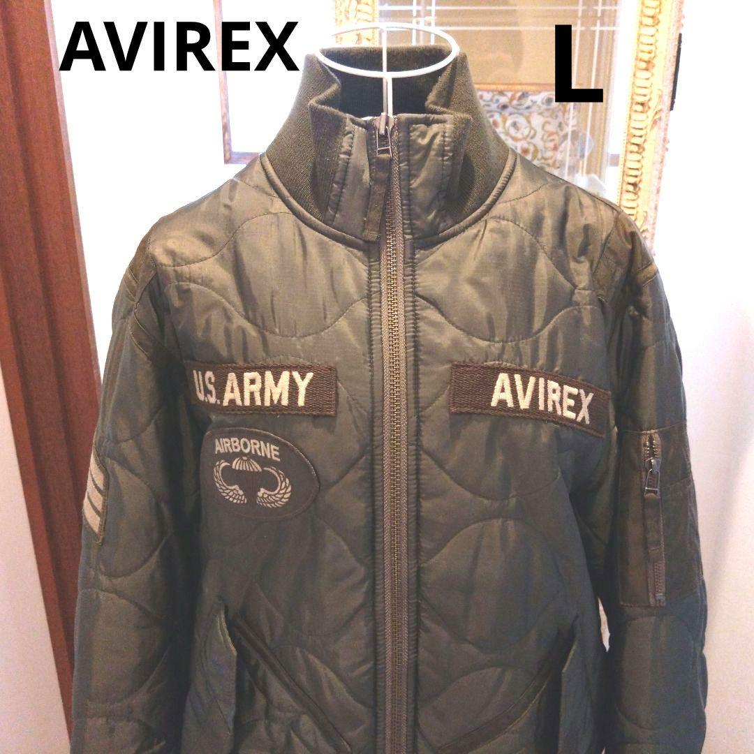 キ*キ様 AVIREX US キルト アーミー ジャケット ミリタリー メンズ