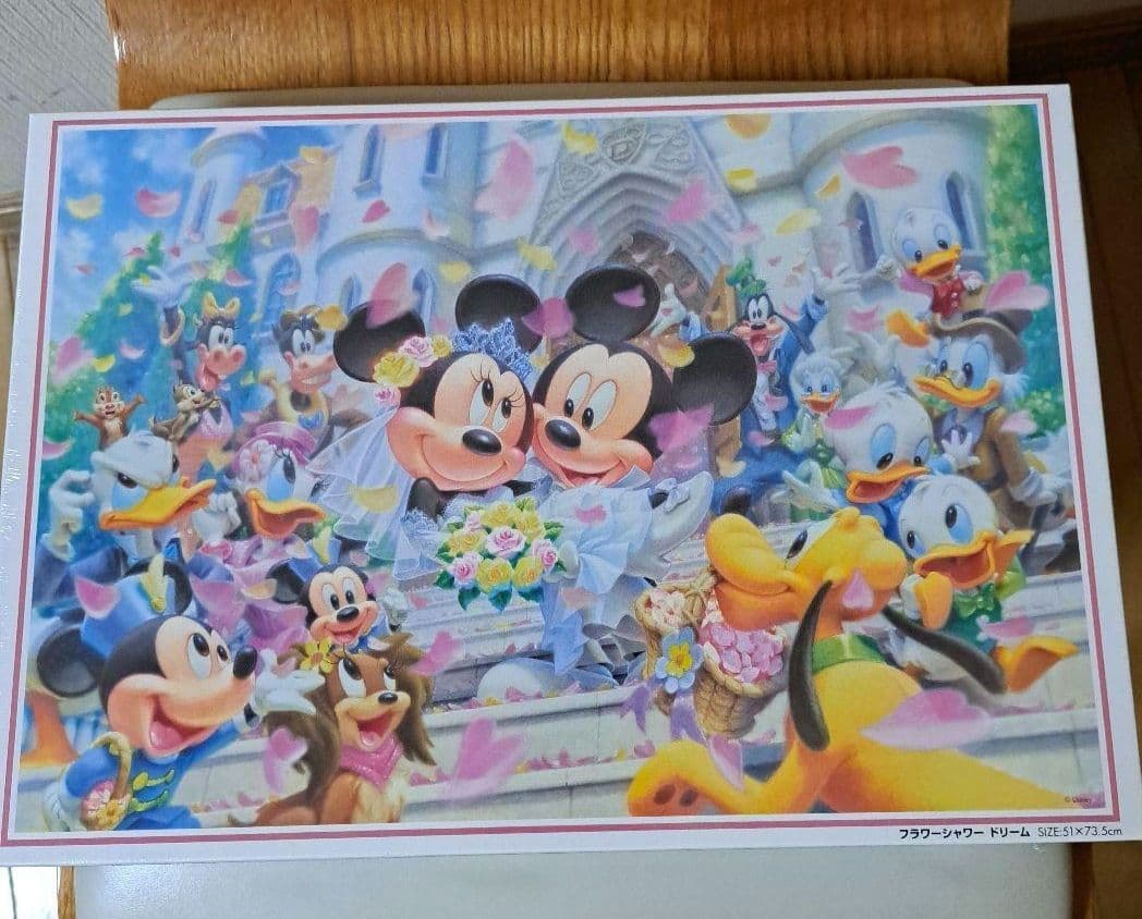 Disney ミッキー フラワーシャワードリーム ジグソーパズル 1000ピース