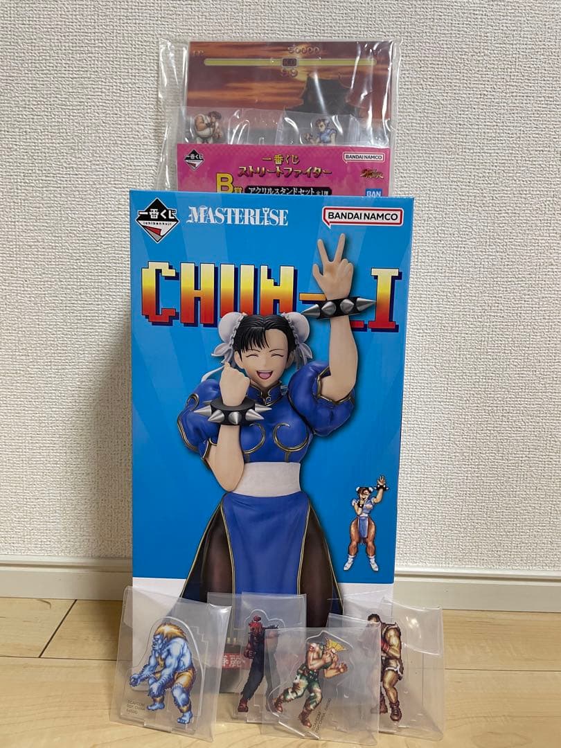 一番くじストリートファイターＡ賞 B賞G賞4個 【ガイルブランカ豪鬼バイソン】 ストリートファイター6』一番くじで当たる豪鬼＆ジュリのフィギュア