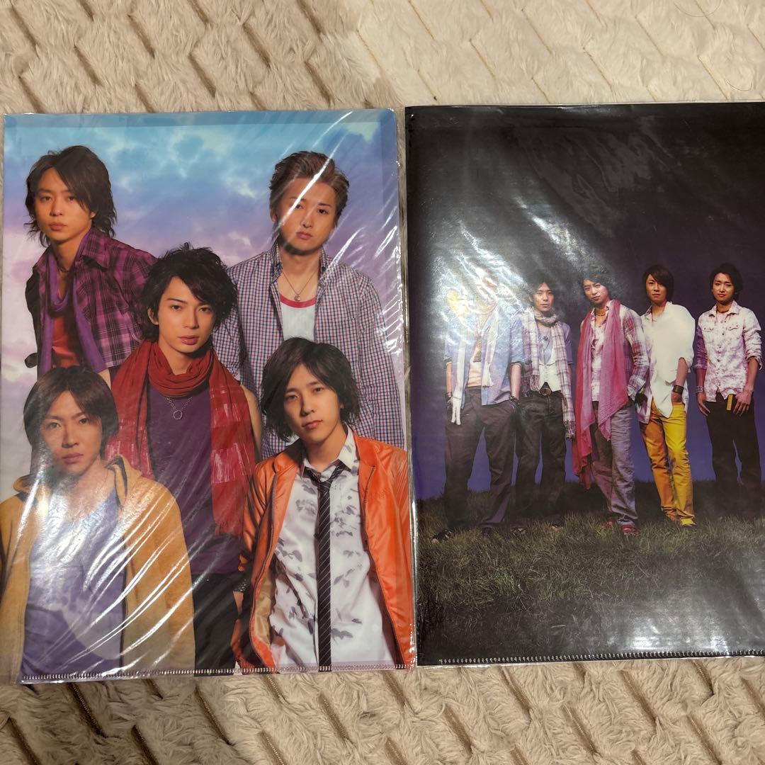 嵐 クリアファイル 10枚セット☆5×10 ほか 集合・個人 - メルカリ
