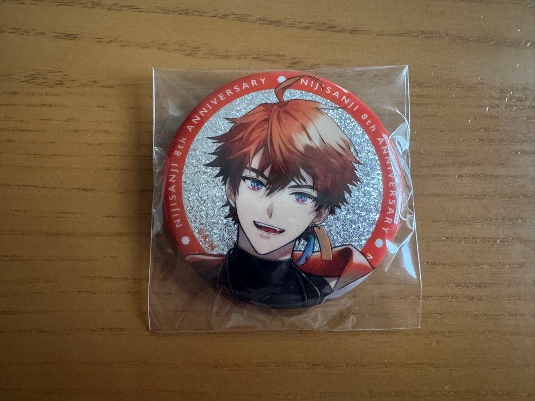 北見遊征 にじさんじ 缶バッジ 8周年 - メルカリ