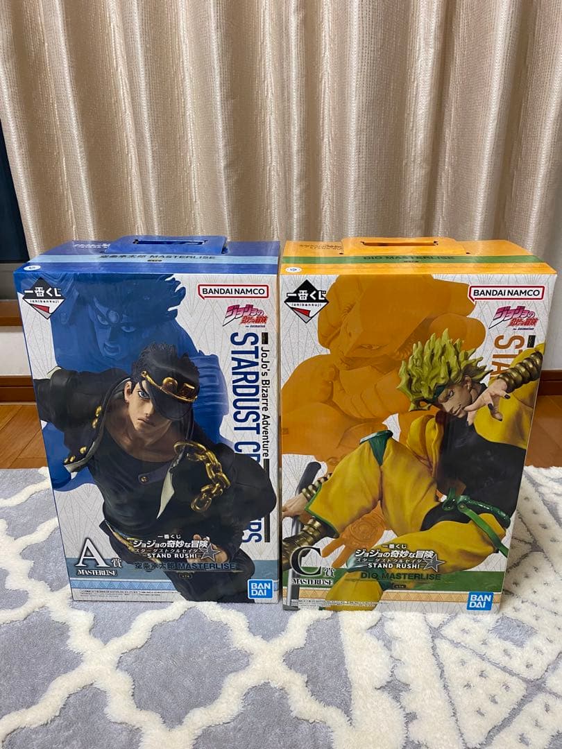 一番くじジョジョの奇妙な冒険 A賞 空条承太郎 C賞 DIO