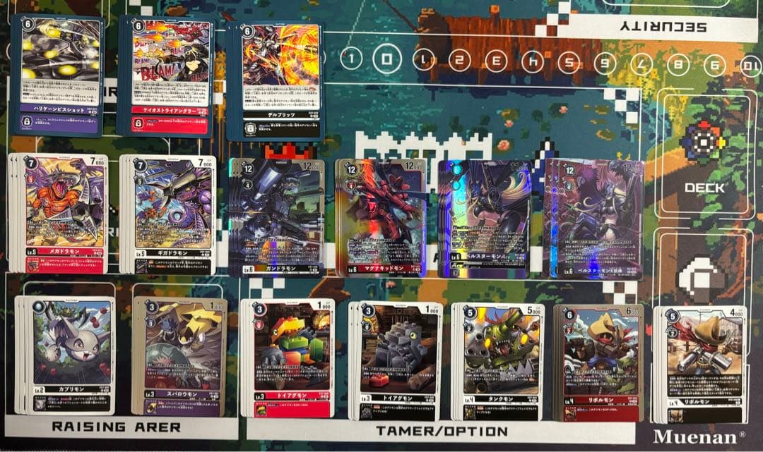 三銃士デッキ デッキパーツ デッキ デジモン デジカ デジモンカード