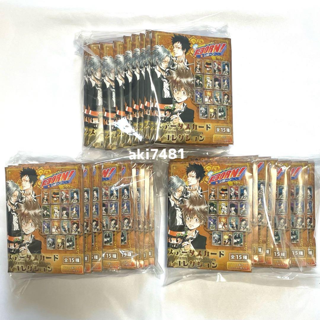 30個■『家庭教師ヒットマンREBORN!』 ステータスカードコレクション