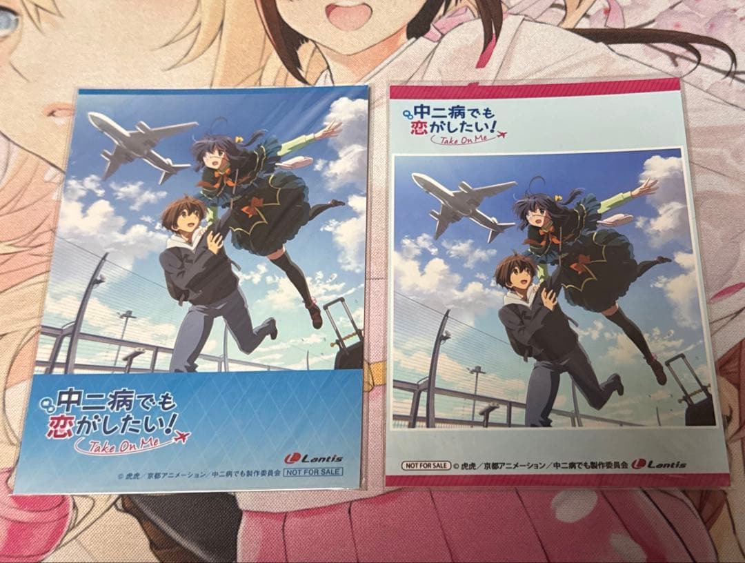 中二病でも恋がしたい Take On Me ブロマイド 2枚セット 小鳥遊六花