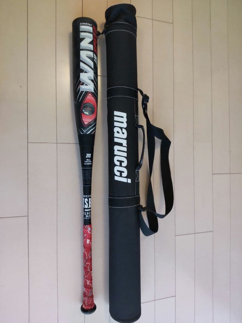 【クラシュ9】ワニクラッシャー　ジュニア 　赤ワニ　80cm 　ケース付き 楽天市場】あす楽 marucci マルチ マルッチ 少年野球 ジュニア用 ワニ