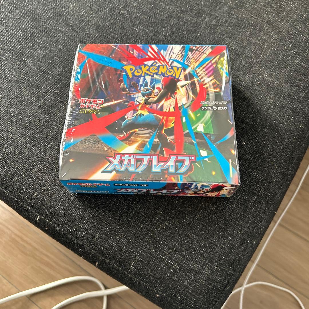 メガブレイブ新品未開封BOXシュリンク付き メガブレイブ 30パック 新品未開封 - 未開封✩ポケモンカード メガ