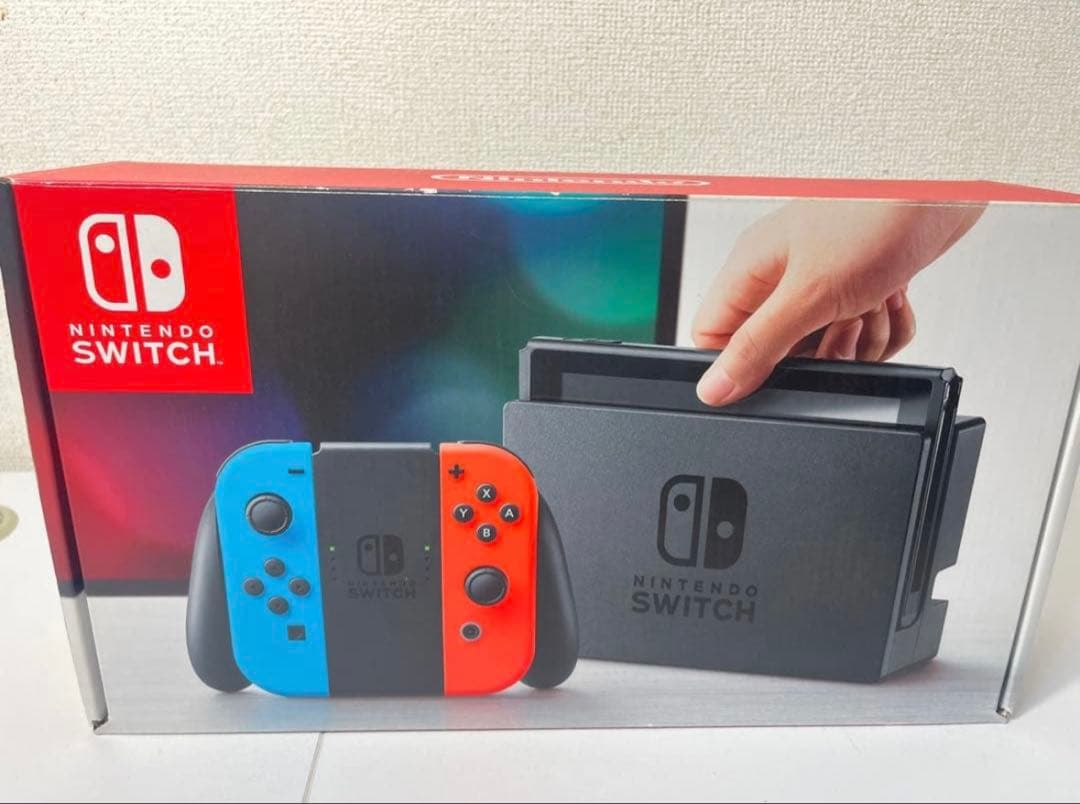 Nintendo Switch ネオンブルー ネオンレッド 本体 Nintendo Switch ネオンブルー/ネオンレッド 本体と付属品 Nintendo