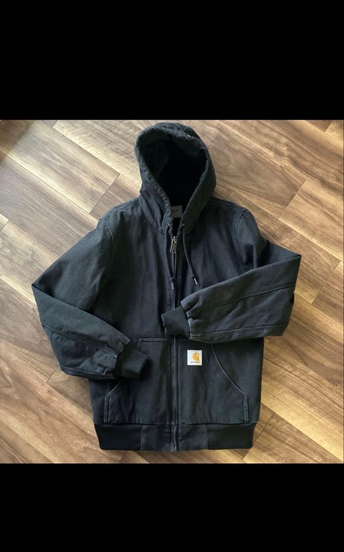 CARHARTT アクティブジャケット BLACK S 黒　カーハート