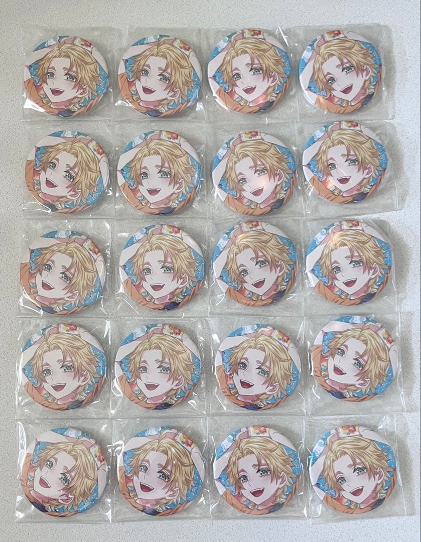 キュピパラ ラウル 幼少 夏の市 キューピットパラサイト 缶バッジ 20個