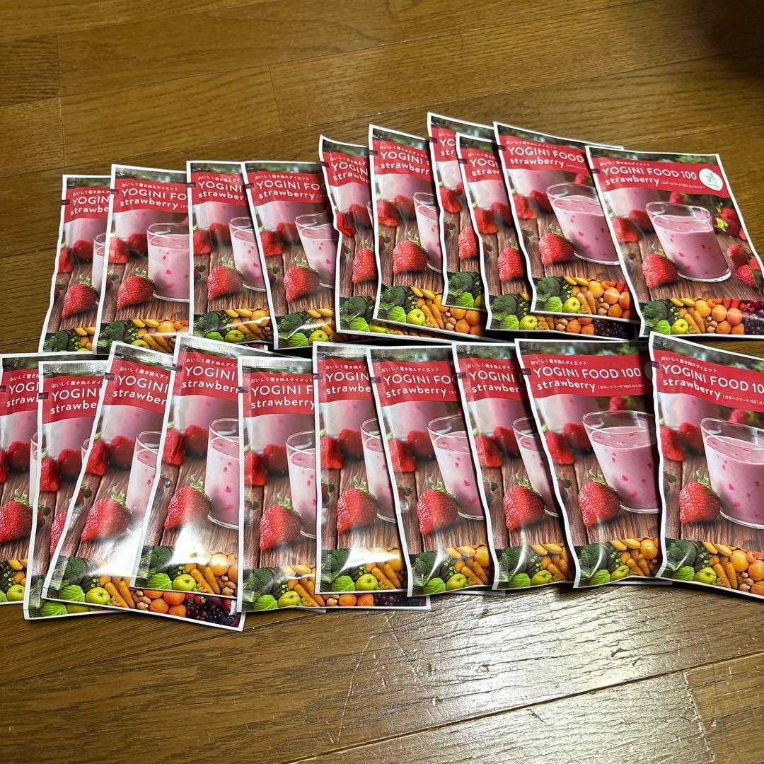 ヨギーニフード100ストロベリー　20袋