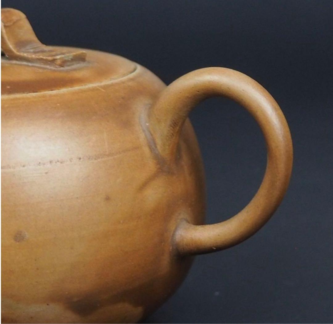 送料無料 18世紀初頭 江戸期白備前焼急須一対 箱付 ☆博物館級