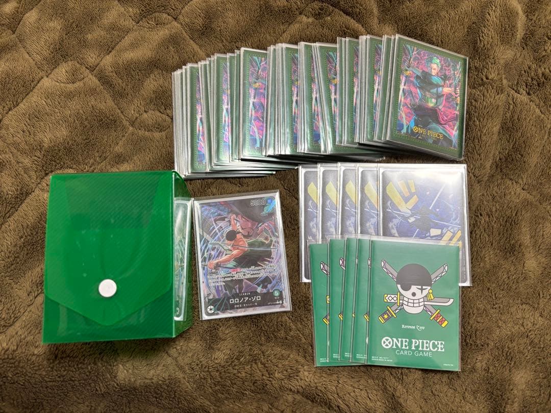 リーダーパラレル】 緑ゾロ 構築済みデッキ ワンピースカード - メルカリ