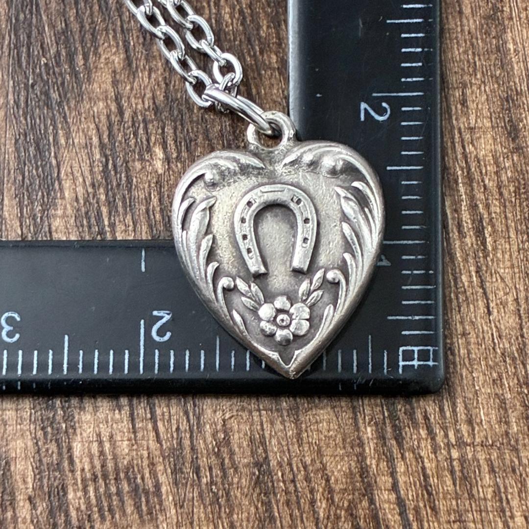 スウィートハートジュエリー ホースシュー 勿忘草 シルバー