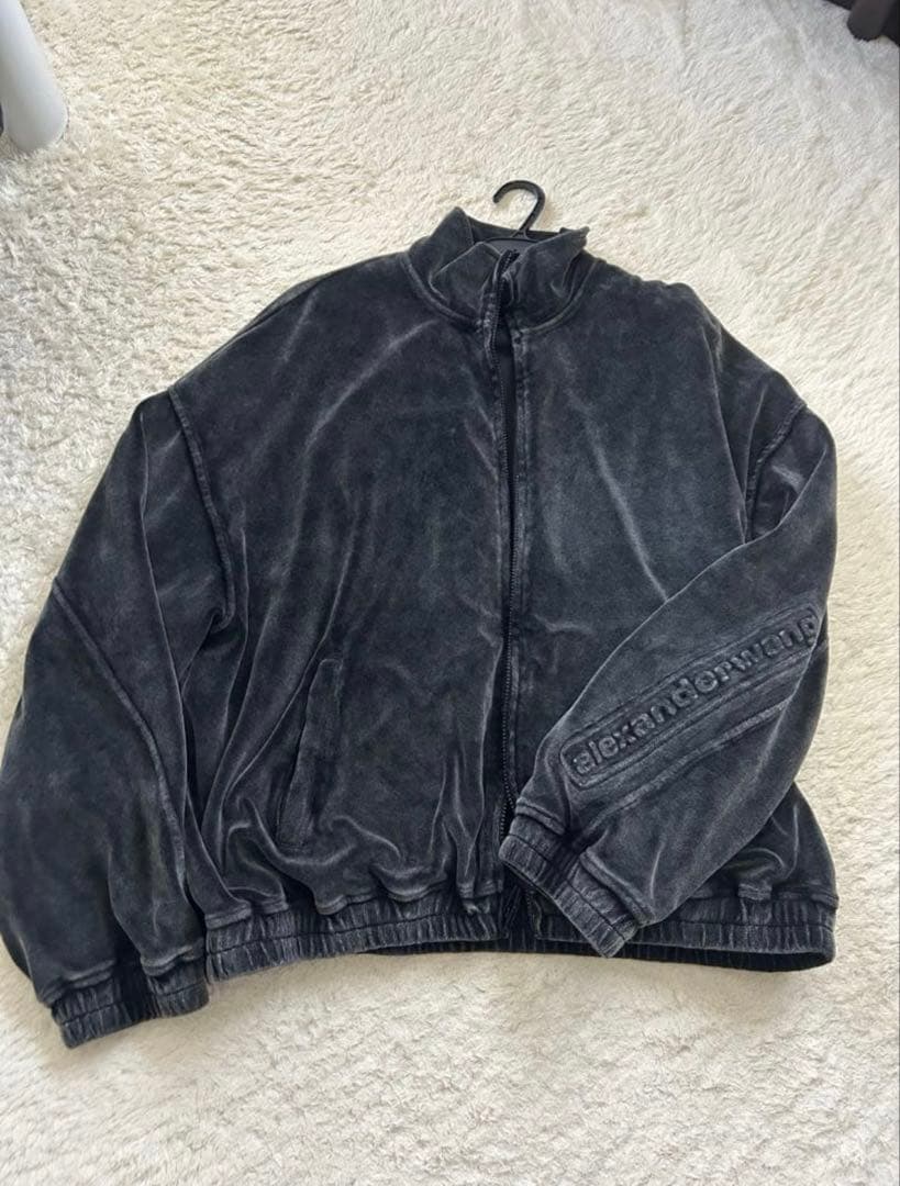 【正規品】Alexander wang ロゴ入りトラックジャケット　完売サイズ