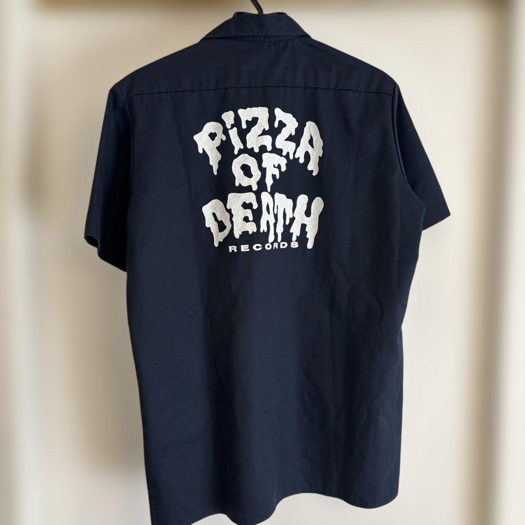 [廃盤] dickies✖︎pizza of death work shirt M