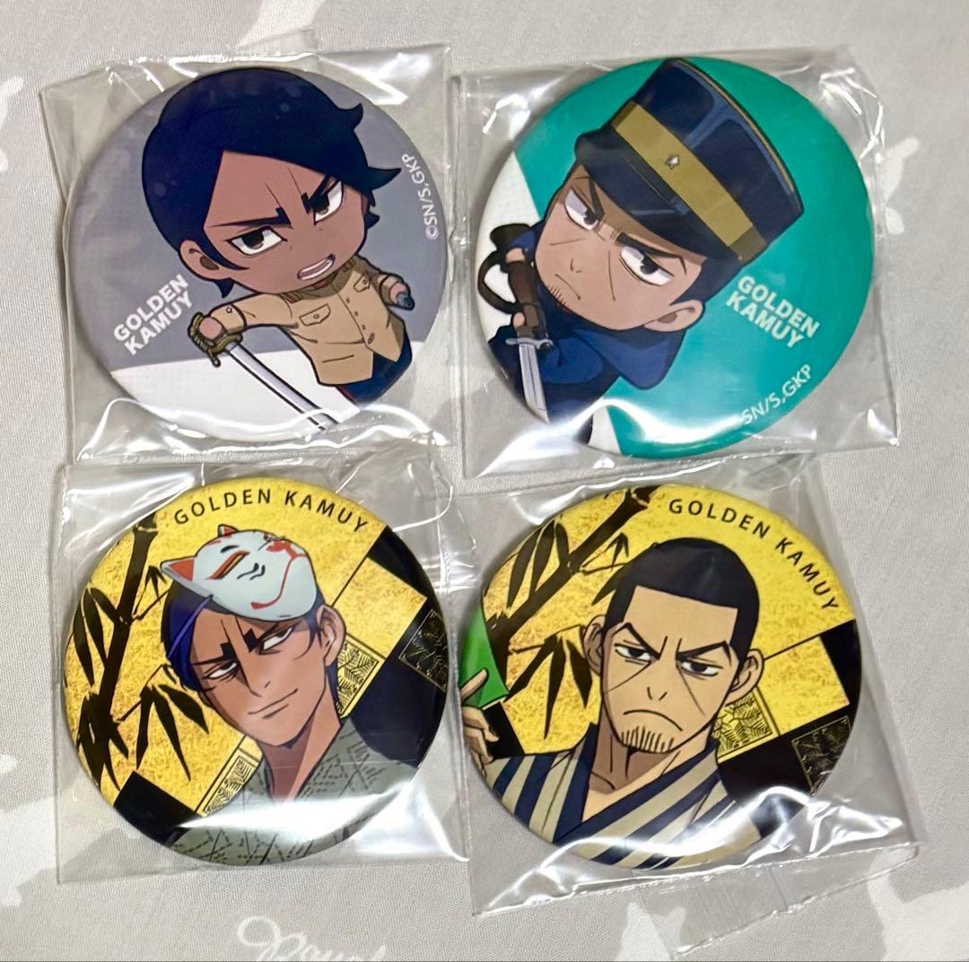 ゴールデンカムイ 鯉登 月島 缶バッジセット - メルカリ