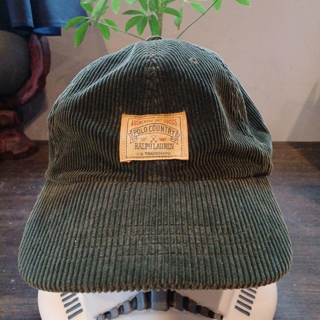 ラルフローレン POLO COUNTRY コーデュロイキャップ RRL - メルカリ