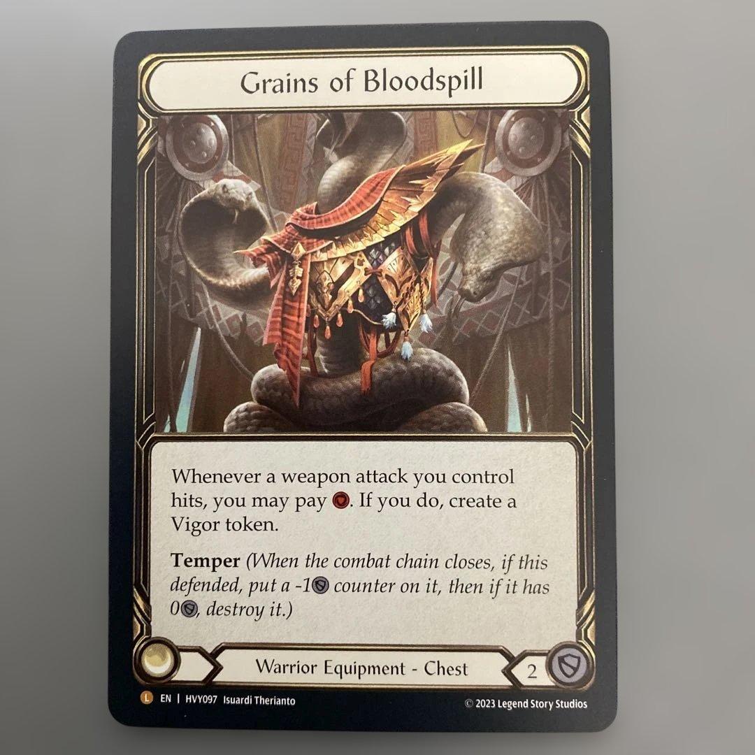 【追跡あり/匿名配送】【RF】Grains of Bloodspill