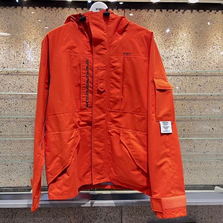 19AW】WTAPS SHERPA マウンテンパーカー オレンジ サイズ1 - メルカリ