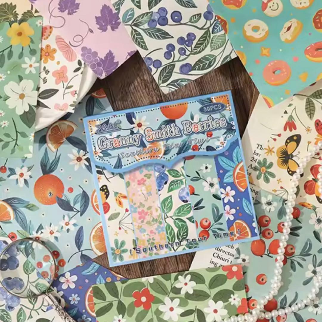 5H-7／コラージュ素材 紙素材 紙もの メモ セット まとめ売り - メルカリ