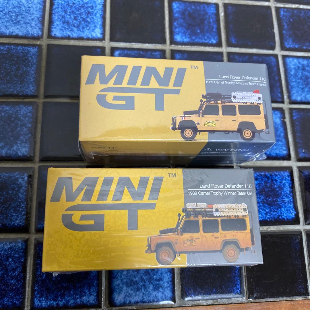 MINI GT ランドローバー　チームフランス　チームUK 2台セット