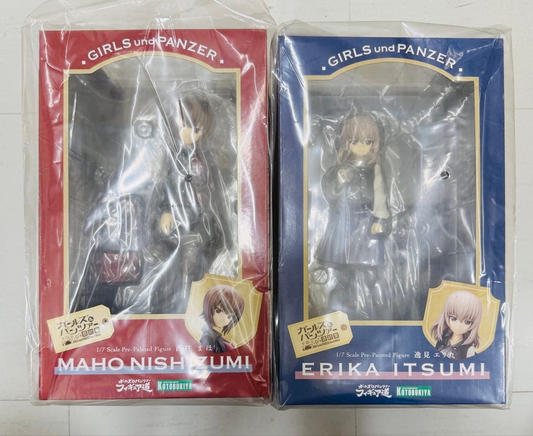 新品 同時購入特典付き フィギュア道 西住まほ・逸見エリカ ガールズ＆パンツァー トピックス】『ガールズ&パンツァー 最終章』フィギュア道シリーズに