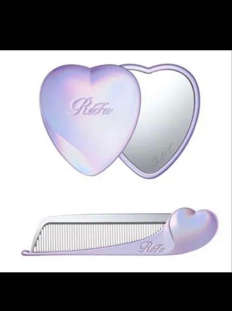 新品未開封 リファ ReFa ハートコーム ハートミラー シルキーパープル　会員