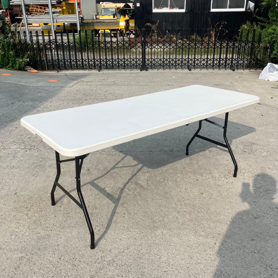 折りたたみ式 大型 アウトドアテーブル フォールディングテーブル 長机 レジャー